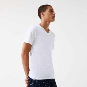 Lacoste 3-Pack of Plain T-Shirts Vita | NDVXI-8195