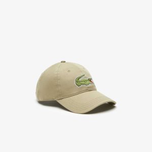 Lacoste Adjustable Organic Bomull Twill Beige | BPMLJ-2639