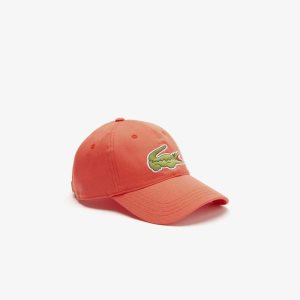 Lacoste Adjustable Organic Bomull Twill Orange | YZCLP-3150