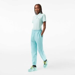 Lacoste Blended Bomull Joggers Mintgröna | BWSRF-6520