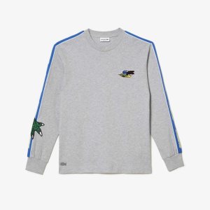 Lacoste Branded Band Grå | XWUYL-1095