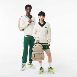 Lacoste Computer Compartment Backpack Olika Färger | CSPJM-5836