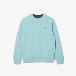 Lacoste Crew Neck Bomull Blend Mintgröna | WTAFP-5894