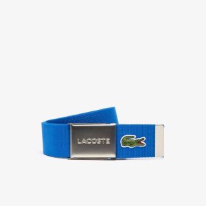 Lacoste Engraved Spännen Woven Fabric Olika Färger | FEZQW-6295