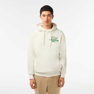 Lacoste Golf Relaxed Fit Hoodie Vita | RZVSA-8697