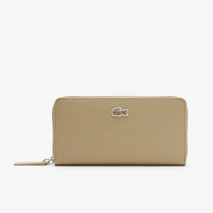 Lacoste L.12.12 Concept Petit Pique 12 Card Zip Wallet Olika Färger | BMNDG-5640