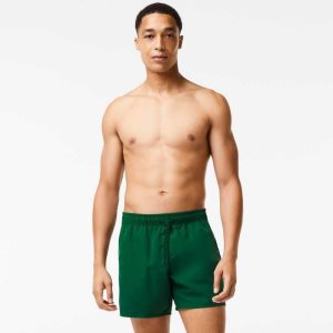 Lacoste Light Quick-Dry Swim Gröna Marinblå Blå | ZNROC-3742