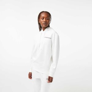 Lacoste Loose Fit Hoodie with Contrast Branding Vita | YTPXC-3109