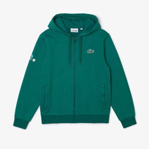 Lacoste Miami Open Hooded Gröna | WUOTA-0651