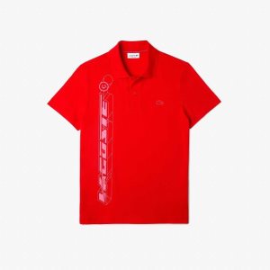 Lacoste Movement Signature 3D Röda | KWQBM-7548