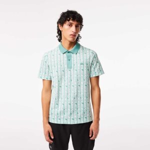 Lacoste Movement Two-Tone Printed Gröna Ljusgröna | SFEPA-8561