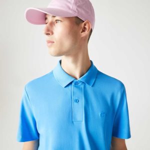 Lacoste Movement Ultra Light Pique Blå | KQVEN-2948