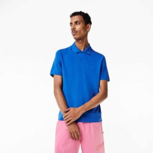 Lacoste Movement Ultra Light Pique Blå | QVILC-7956