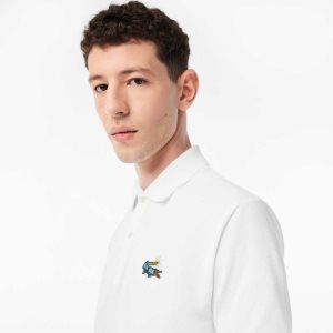 Lacoste Netflix Organic Bomull Grå Beige | PNTHL-5382