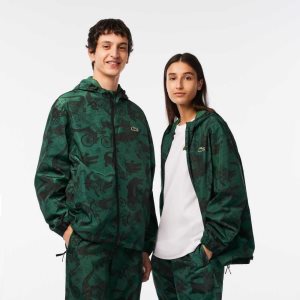 Lacoste Netflix Printed Hooded Olika Färger | JRNPX-2415