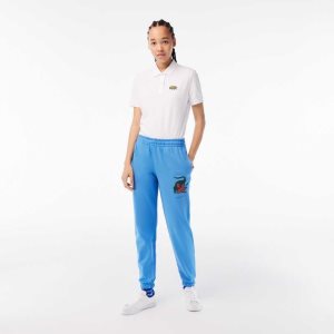 Lacoste Netflix Super Soft Track Blå | FHWOC-4578