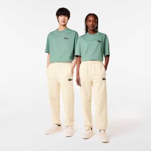 Lacoste Organic Bomull Fleece Vita | YIMOS-9583