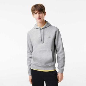 Lacoste Organic Bomull Hooded Grå | TPWBN-6297