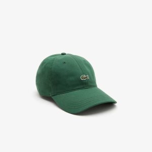 Lacoste Organic Bomull Twill Gröna | AXPSM-9452