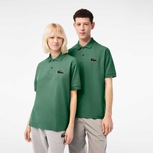 Lacoste Original L.12.12 Loose fit 80's crocodile Khaki Gröna | JKXQA-5108