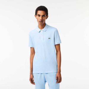 Lacoste Original L.12.12 Slim Fit Petit Pique Bomull Ljusblå | FPLNM-4023