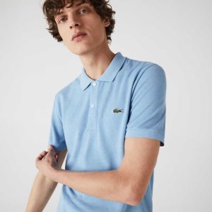 Lacoste Original L.12.12 Slim Fit Petit Pique Bomull Blå | UNAYT-5732