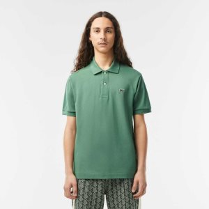 Lacoste Original L.12.12 petit pique cotton Khaki Gröna | JOCKV-2963