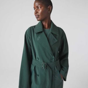 Lacoste Oversized Trench Coat Gröna | COKVL-6815