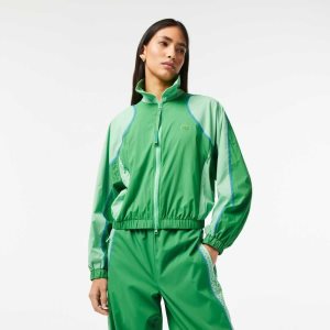 Lacoste Oversized Two-Tone Gröna | YLZNI-1532