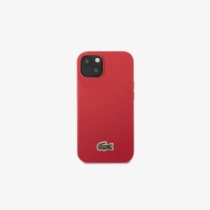 Lacoste Petit Pique Effect iPhone 14 Röda | PTIAY-8523