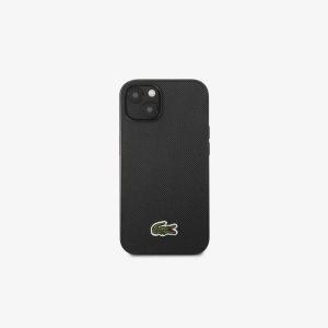 Lacoste Petit Pique Effect iPhone 14 Svarta | BEIZG-1508