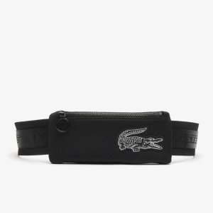 Lacoste Recycled Fiber Belt Bag Svarta | WAVNG-5760