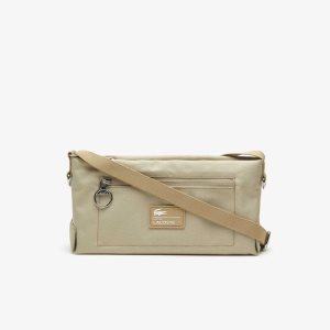 Lacoste Recycled Fiber Zipped Bag Olika Färger | GJWRN-0876