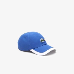 Lacoste SPORT Contrast Border Lätta Blå Vita | PDKML-8069