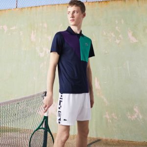 Lacoste SPORT Contrast Print Tennis Vita | UHZNK-6478