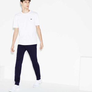 Lacoste SPORT Fleece Tennis Marinblå Blå | YADIX-2479