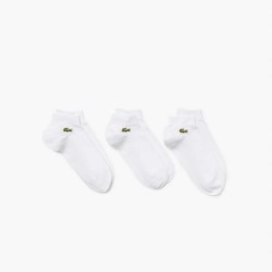 Lacoste SPORT Low-Cut 3-Pack Vita | GWQJD-9218