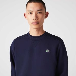 Lacoste SPORT Mesh Panels Marinblå Blå | KVXOQ-1974