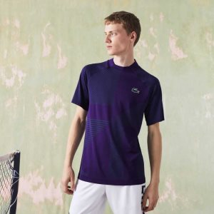 Lacoste SPORT Slim Fit Seamless Tennis Lila Gröna | RZSJM-2645