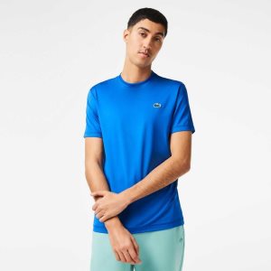 Lacoste SPORT Slim Fit Stretch Jersey Blå | EVJHW-2519