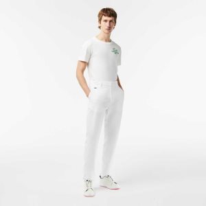 Lacoste SPORT Stretch Golf Chinos Vita | EXZML-7046