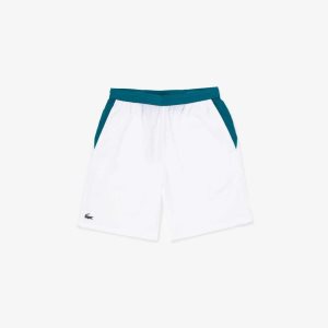 Lacoste SPORT x Novak Djokovic Color-Block Vita Gröna | KICOM-4579