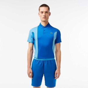 Lacoste SPORT x Novak Djokovic Color-Block Blå Gula | NCFZA-5413