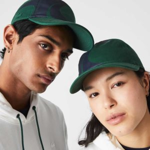 Lacoste SPORT x Theo Curin Organic Bomull Gröna Marinblå Blå | IJAEN-5896