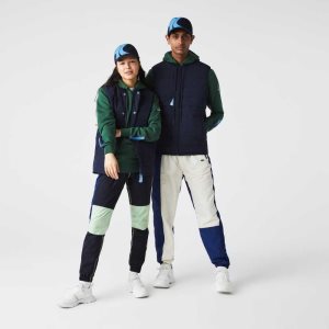 Lacoste SPORT x Theo Curin Vest Marinblå Blå Blå | IYTRP-4783