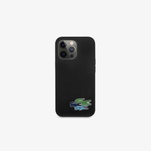 Lacoste Silikon iPhone 14 Pro Svarta | OJNZB-2074