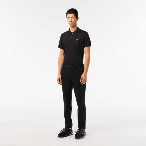 Lacoste Slim Fit Stretch Bomull Svarta | TBSWF-7415