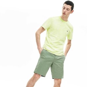 Lacoste Slim Fit Stretch Gabardine Gröna | FLHVS-5823