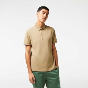 Lacoste Smart Paris Stretch Bomull Beige | DPKUF-8619