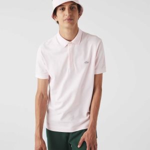 Lacoste Smart Paris Stretch Bomull Ljusrosa | PEMFY-9183